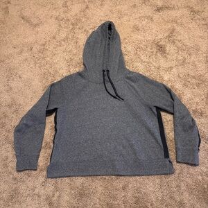 Calvin Klein Performance Hoodie Womens Large Gray Pullover Long Sleeve Logo